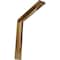 Ekena Millwork Stockport Steel Bracket, Hammered Gold 2"W x 12"D x 12"H BKTM02X12X12STHGO - alternate 1
